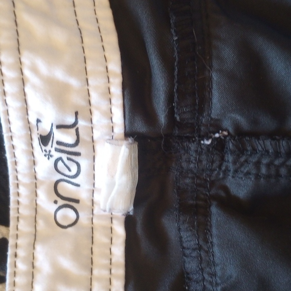 O'Neil Women's Swim Shorts Black White Detailing Size Small - Picture 4 of 5